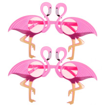 6Paare Leichte Partybrillen Rosé Hawaii Für Festival &