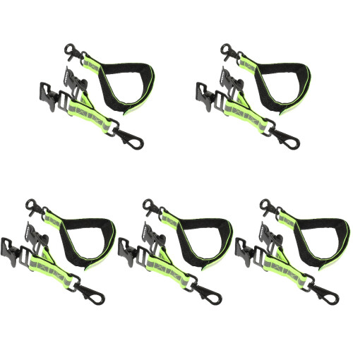 10Stk Reflektierende -Handschuhhalter Polyester Mit Clip