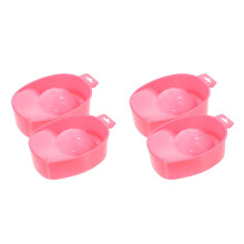 4St Handbad Nagelcare Manicure Soaker Voor Nagelverwijdering