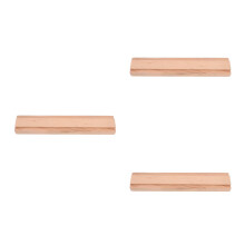 3Pièces Rails Tiroirs Bois Montage Centre Fond Khaki Pour Commode