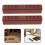 10Pièces De Voyage Mini Humidor Portable Rouge 11