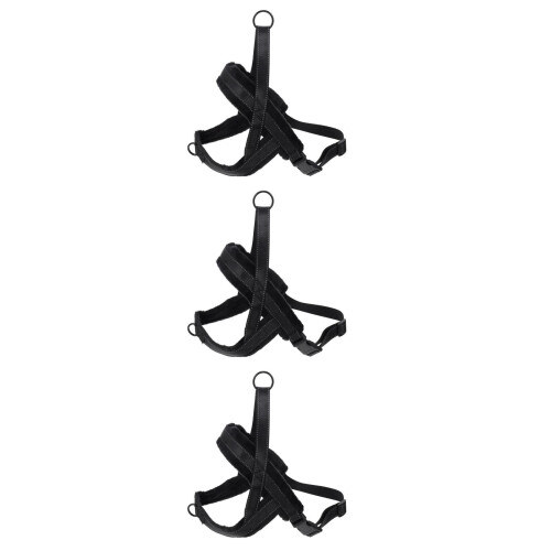 3Pièces Nylon Noir Confortable Pour Promenade