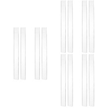 6Paires Règles Biscuit Acrylique Transparent Guide Épaisseur Pâte