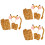 3Ensembles Ensemble Cosplay Oreilles Et Queue Costume Animal 1