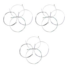12Pièces Accessoires Alto Cordes Métal Argent Tonalité Claire Et Forte