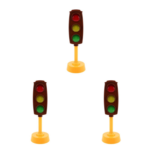 3Pièces De Miniatures Pour Décor Et Jeu Marron