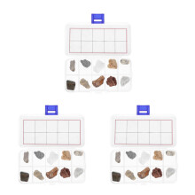 3Ensembles Coffret Minéraux Variés Pour Éducation Géologie Enfants