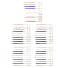 50Pièces Stylos Marquage Cuir Effaçable Haute Température Coloré