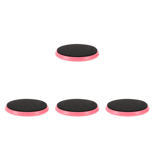 4Pièces Rotative En Éponge Rose Pour Entraînement De Danse