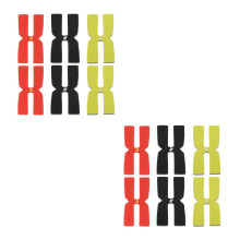 12Pièces Bandes Poids Silicone Colorées Accessoires Raquette Tennis