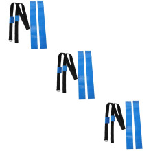 3Stk Bunte Flag Football Gürtel Mit Robuster Taille Für Jugendtraining