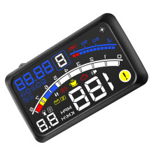 Compteur Digital Voiture Écran Tête Haute Hud Universel Noir