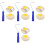 4Ensembles Rouleaux De D'angle Multicolores Fer 1