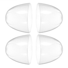 16Pièces Caps Transparent Étanche Réutilisable Bébé