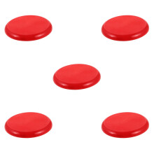 5Pièces Siège Rond Plastique Pour , Accessoire Robuste Rouge