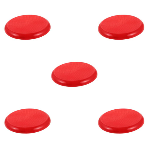 5Pièces Siège Rond Plastique Pour , Accessoire Robuste Rouge