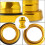 3Pièces Roulements De Direction Alliage Accessoires Durables 6