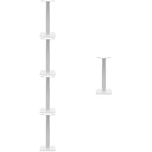 5Pièces Porte-Casque Détachable Aluminium Support Bureau