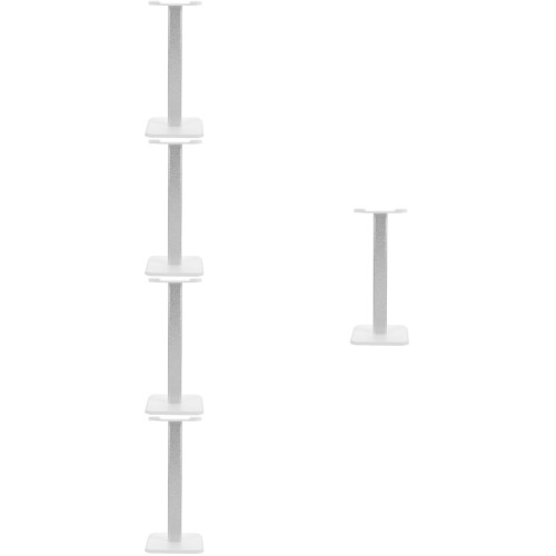 5Pièces Porte-Casque Détachable Aluminium Support Bureau
