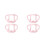 4Pièces Poignées Pour Bébé Rose Ergonomiques Portables 1
