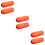 6Pcs Durable Water Resistant Extension Cord Safety 8
