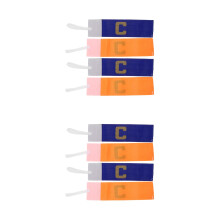 8Pièces Brassards Football Confortables Multicolores