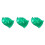 3Pièces Ball Line Vert Pour Alignement Facile Précis 6