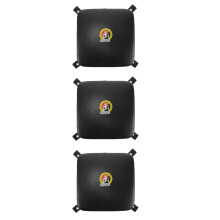 3Pièces De Boxe Mural Noir PU Pour Entraînement De Kickboxing