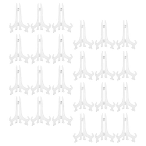 48Pièces Support Transparent Porte-Cartes Décorations Table 1