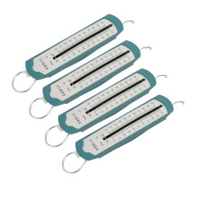 Spring Dynamometer 4pcs Portable Spring Scale for Teaching & Demonstrations 1N