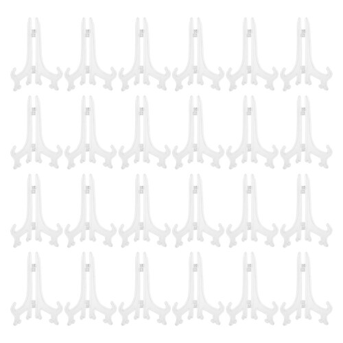 48Pièces Support Transparent Porte-Cartes Décorations Table 2
