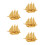 5Pièces Bateau Décoratif Alliage Simulé Pour Intérieur 1