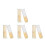 8Pièces Conteneurs Ronds Conservation Biscuit Transparent PP 1