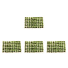 Clusters D'herbe Nylon Vert Pour Paysage Miniature Modélisme
