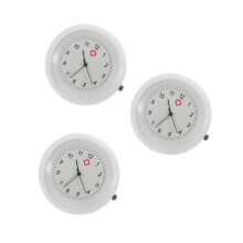 3Pièces Montre Infirmière Métal Portable À Clip Pratique