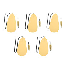 5Ensembles Kit De Nettoyage Pour Saxophone Et Flûte En Coton Et Acier