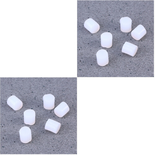 6Pairs White Silicone Ear Plugs Swimming Sleeping Noise Blocking 1