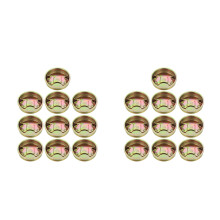 20Pièces Bouchons De Tambour En Fer Robustes Pour Fûts Multi Couleurs