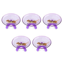 5Pièces Silencieuses Pour Hamsters Violet En Pour Jeux
