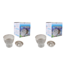 2Pièces Filtre Permeable Étang Poisson ABS Nettoyage Pratique