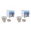 2Pièces Filtre Permeable Étang Poisson ABS Nettoyage Pratique 1
