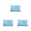3Pièces Oreiller Épais Bleu, Gonflable Extérieur 1