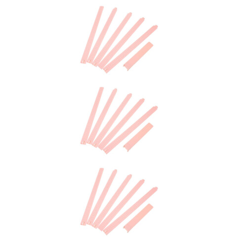 3Pièces Règle Croissance Mural Rose Plasticité Portable