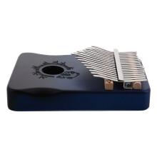 1Ensemble Piano Pouce 17 Clés Kalimba Portable Bois Métal