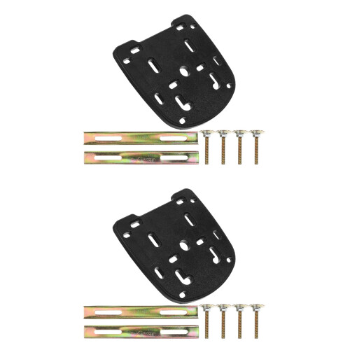 2Ensembles Plaque Adaptateur Coffre Compatible