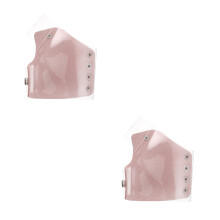 2Pièces Palette De En PU Rose Mixeur Fond De Portable
