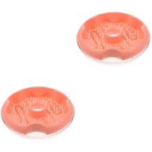 2Pièces Pour À Chat Rose En Plastique Hydroponique