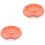2Pièces Pour À Chat Rose En Plastique Hydroponique 1