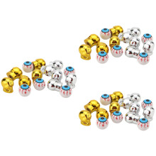 45Pcs Durable ABS Valve Caps for Cars and Trucks