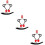 3Ensembles -Tête Chat Oreilles Costume Queue Accessoires Cosplay 1